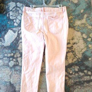 Vivance - Washed Pink Stretch Ankle Skinny Jean - 7